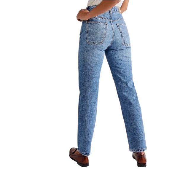 We The Free High Rise Blue Jeans Versatile Fit - Picture 3 of 9